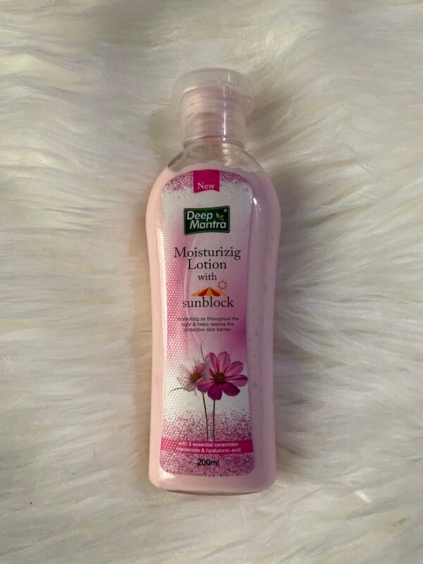 Deep Mantra Moisturizing Lotion with Sun Block